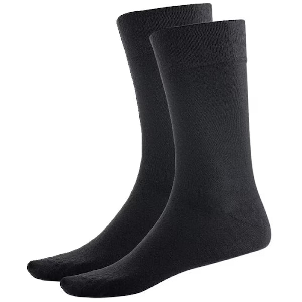 Calcetines negros altos deportivos PACK 3