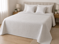 Colcha BOUTI LISA REVERSIBLE BLANCA DAMAS