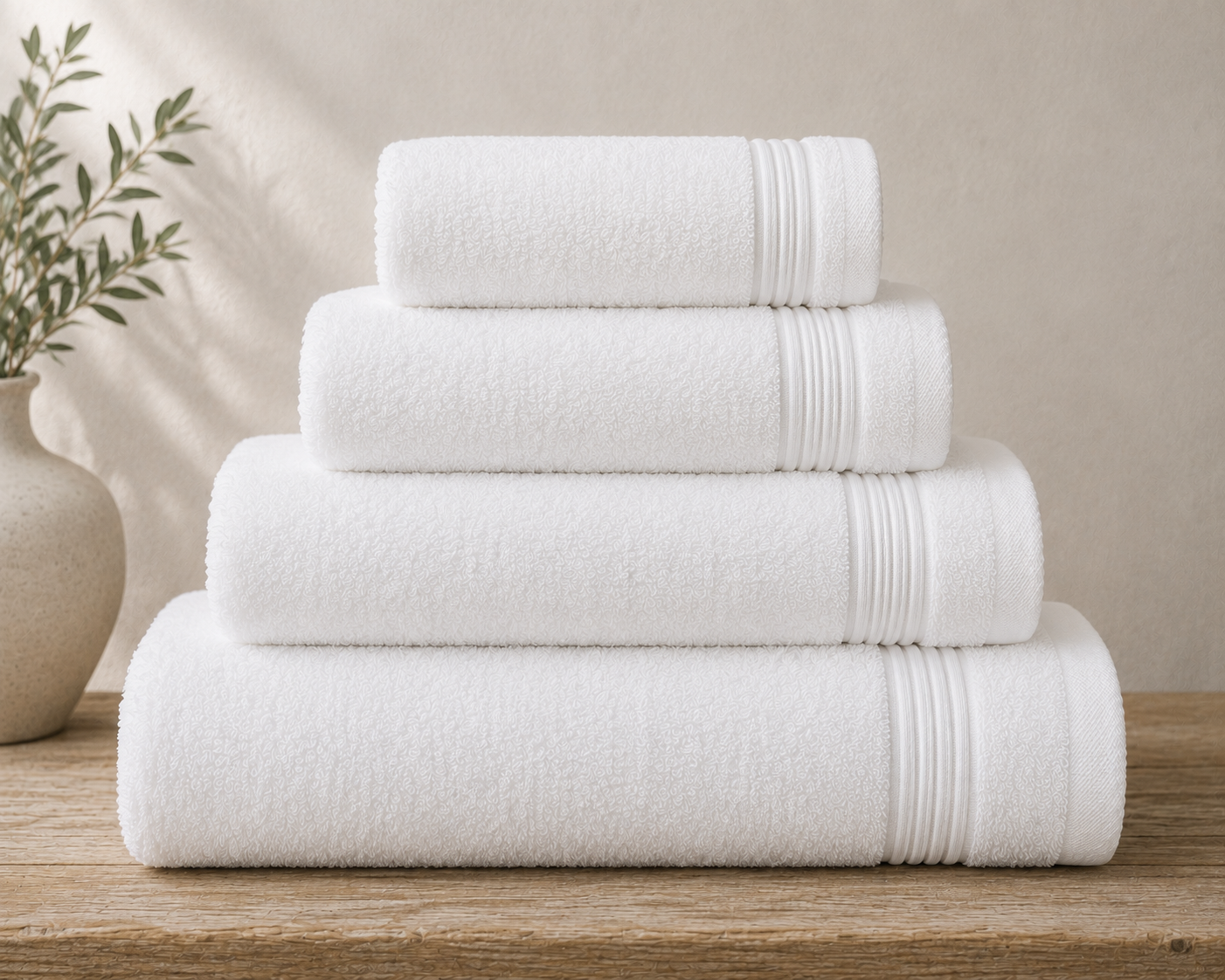 Toalla BLANCA MILCOLORS