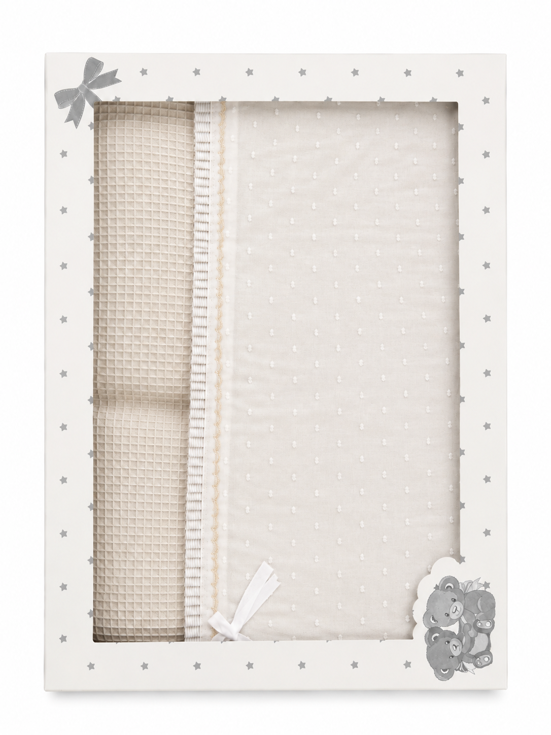 Saco carro bebé NIDO DE ABEJA BEIGE