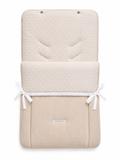 Saco carro bebé NIDO DE ABEJA BEIGE
