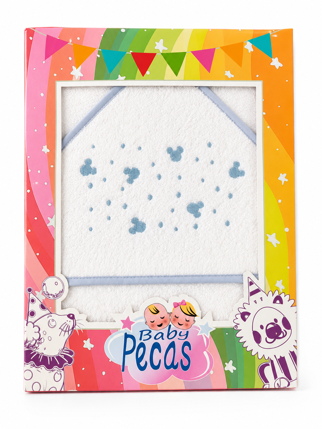 Capa baño MICKEY AZUL