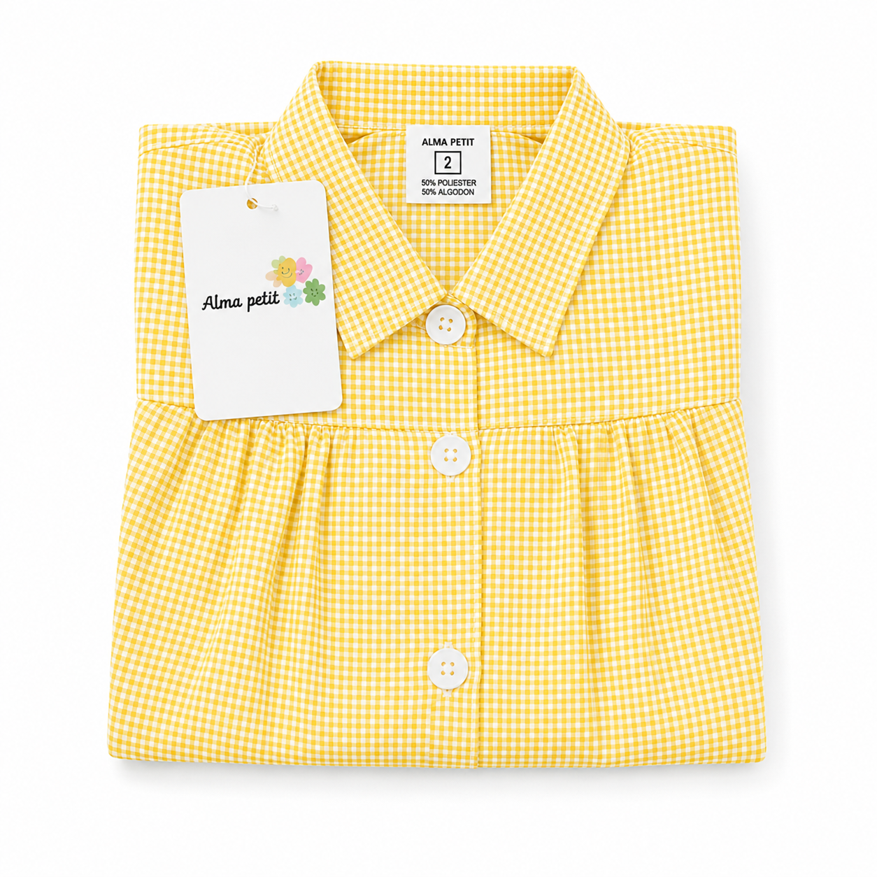 Babi VICHY ESCOLAR AMARILLO