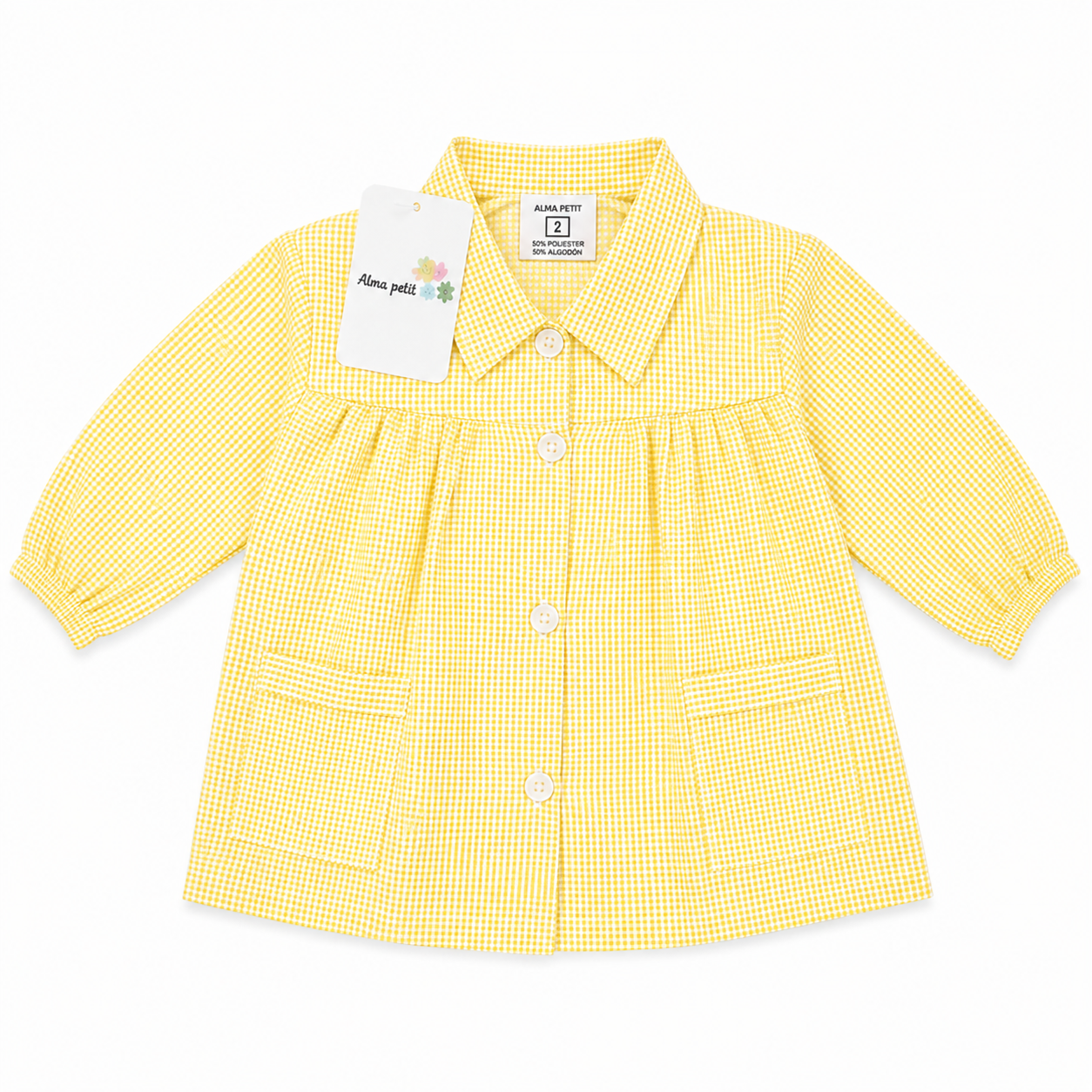 Babi VICHY ESCOLAR AMARILLO