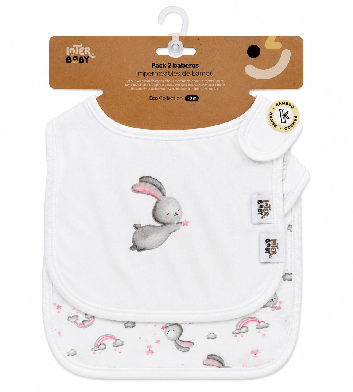 Babero CONEJITO PACK 2U