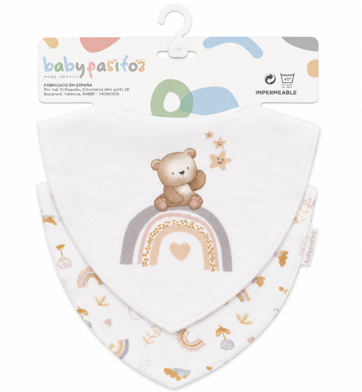 Babero OSO BANDANA PACK 2U