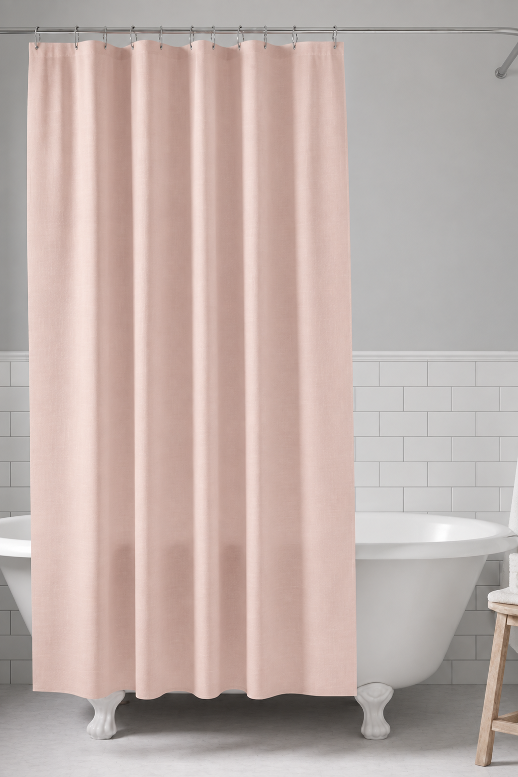 Cortina de baño ROSA NUDE