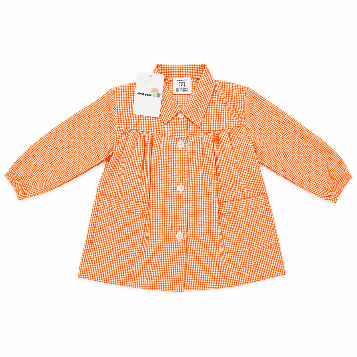 Babi VICHY ESCOLAR NARANJA