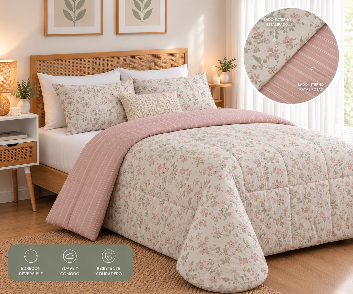 Nórdico REVERSIBLE FLORAL