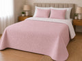 Colcha BOUTI LISA REVERSIBLE ROSA DAMAS