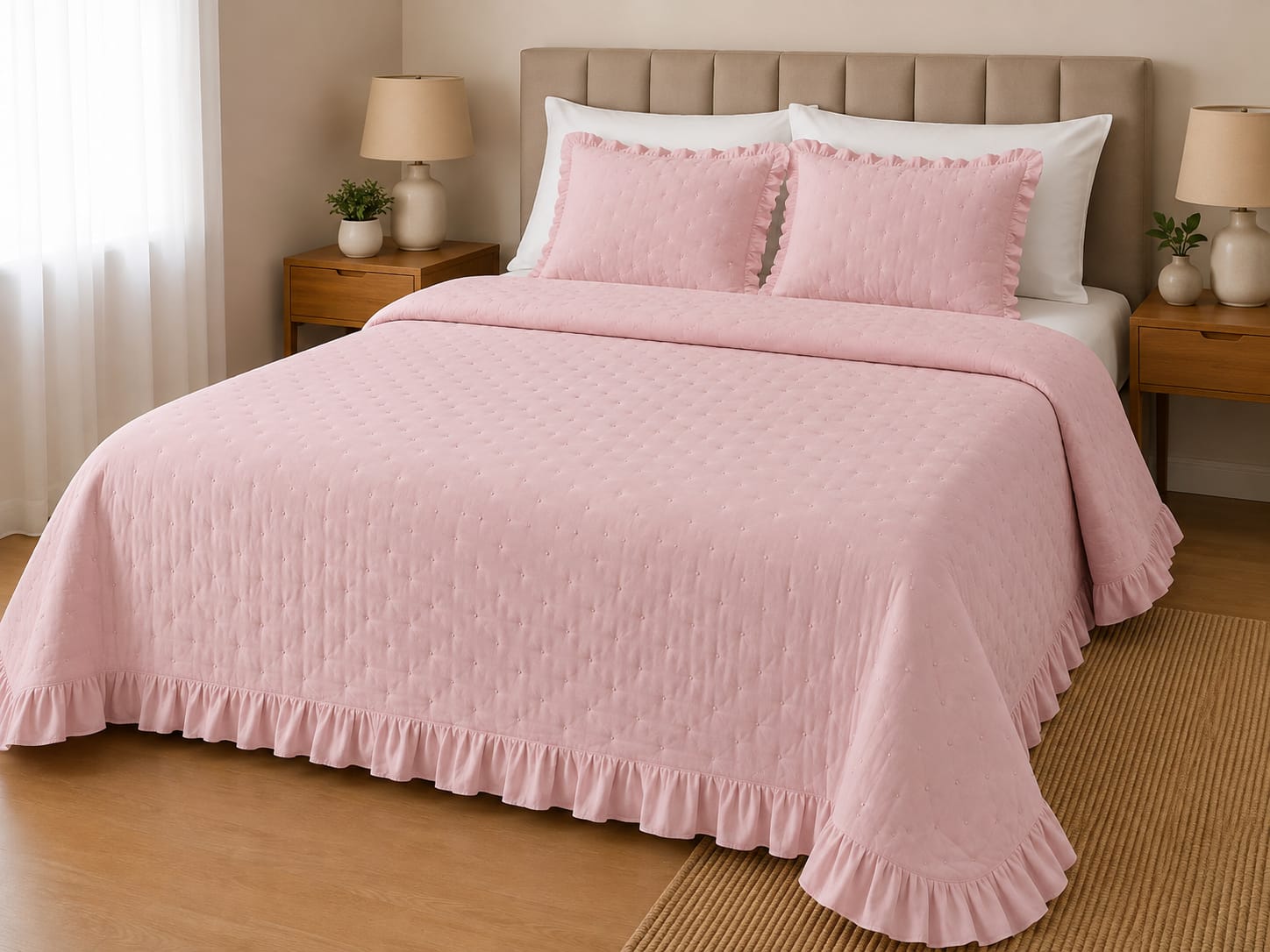 Colcha BOUTI NAPOLI ROSA
