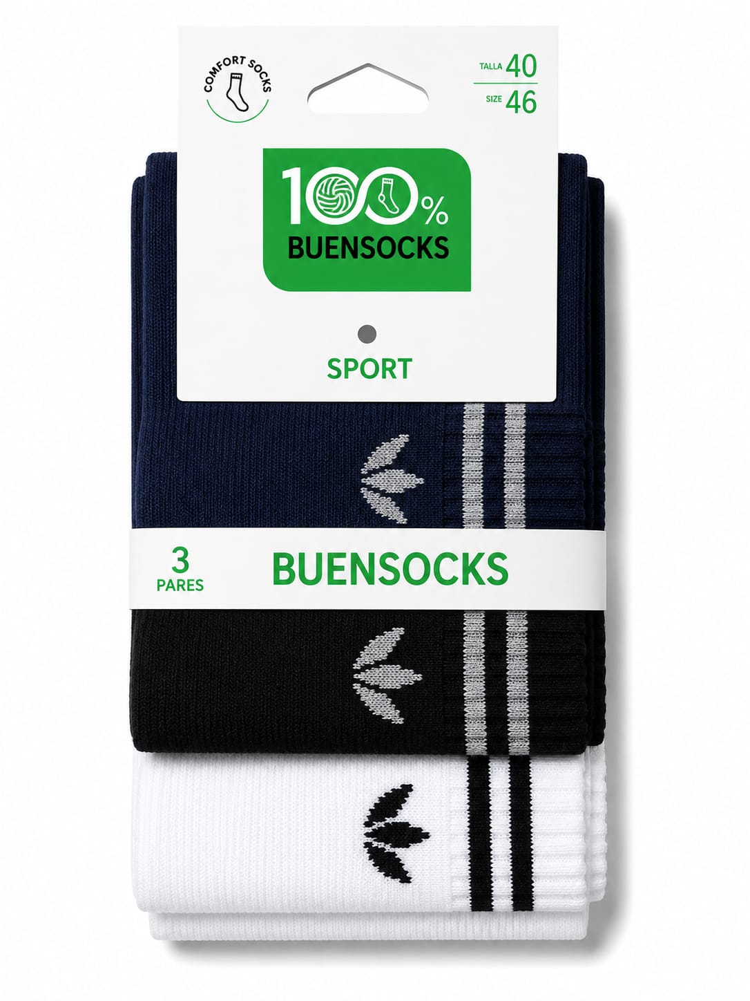 Calcetines ADINO PACK 3U altos