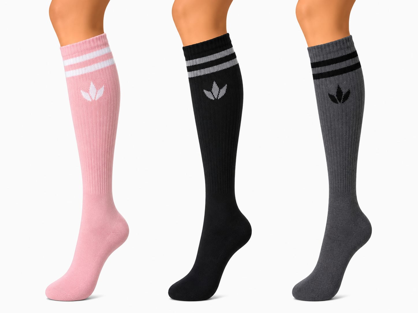 Calcetines ADINA PACK 3U altos