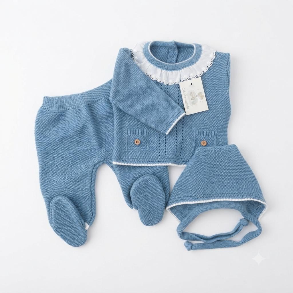 Conjunto PUNTO CLÁSICO AZUL