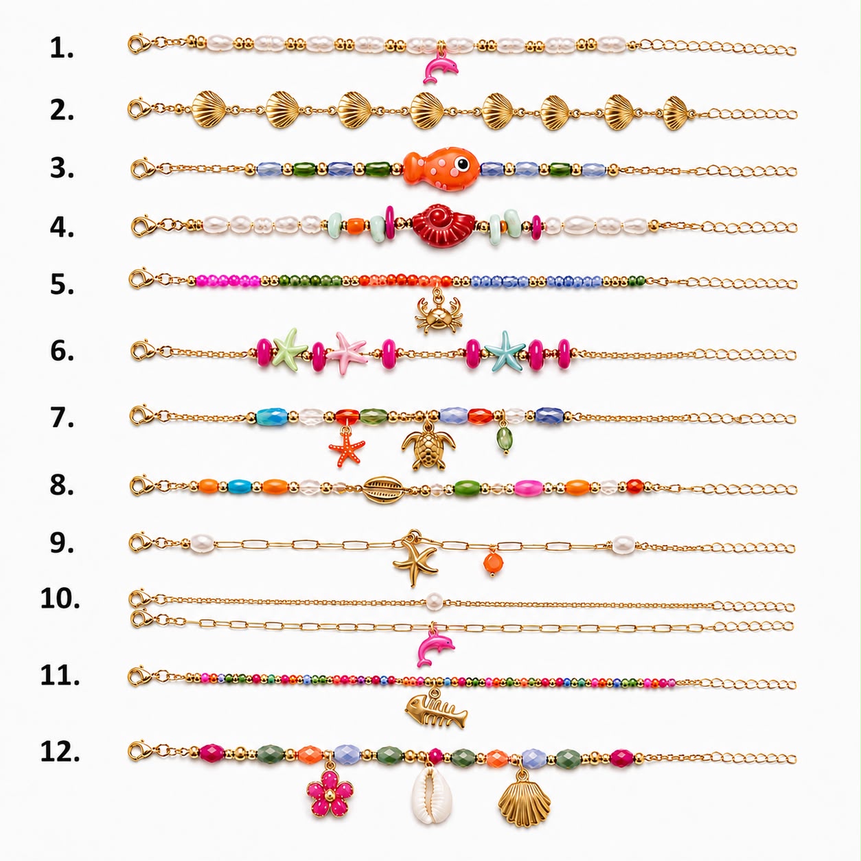 Pulseras SUMMER