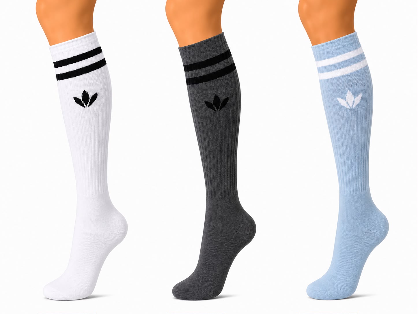 Calcetines ADINA PACK 3U altos