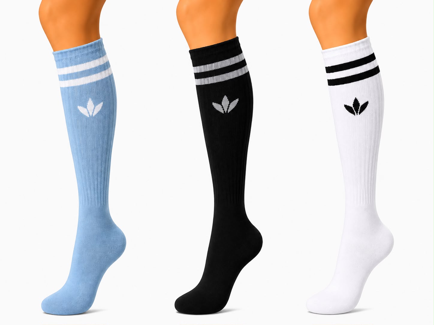 Calcetines ADINA PACK 3U altos