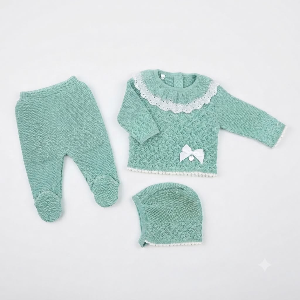 Conjunto PUNTO CLÁSICO VERDE