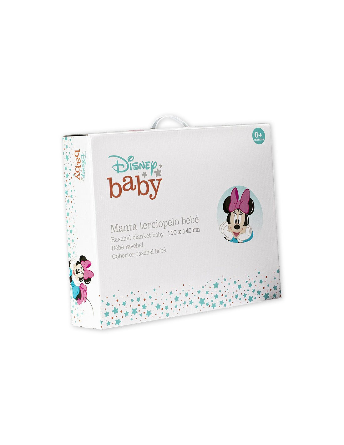 Manta MINNIE MOUSE terciopelo